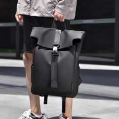 3 Pcs Large Roll Top Waterproof Laptop Backpack