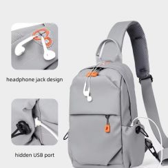 4 Pcs Waterproof Crossbody Chest Bag